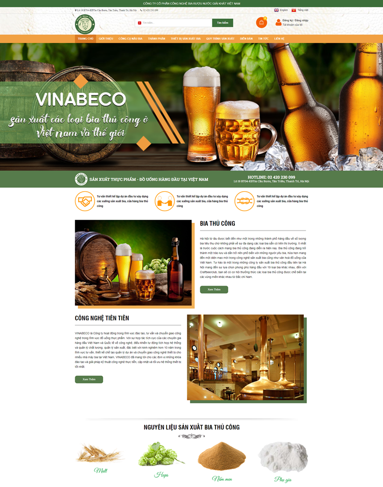 Website Vinabeco