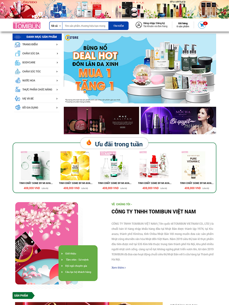 Website Thương Mại Điện Tử